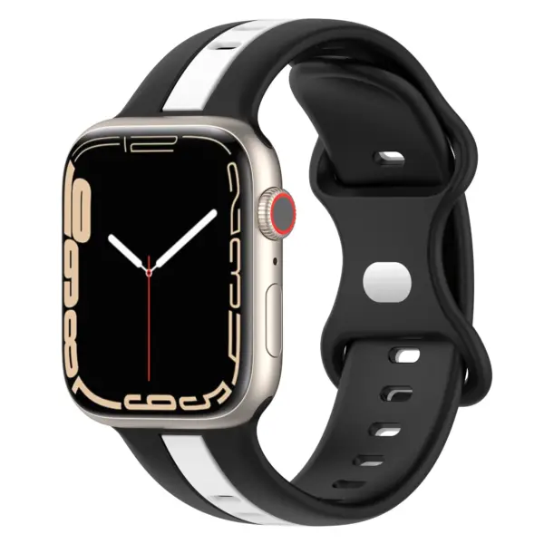 Strap for Apple Watch Band Ultra 49mm 44mm 40mm 45 Mm 41mm 38mm 42mm Sport Silicone Woven Loop Bracelet IWatch Series 8 7 6 se 3 - Image 14