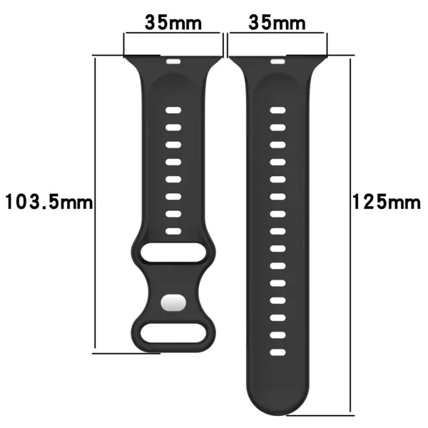 Strap for Apple Watch Band Ultra 49mm 44mm 40mm 45 Mm 41mm 38mm 42mm Sport Silicone Woven Loop Bracelet IWatch Series 8 7 6 se 3 - Image 4