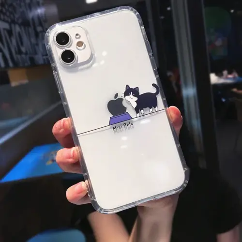 Funny Cartoon Animal Dog Cat Pig Phone Case For iPhone 15 12 11 14 Pro MAX XS XR X 13 Mini 7 8 Plus Clear Soft Shockproof Covers - Image 9